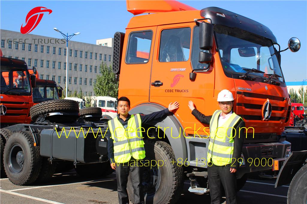 Beiben 2638 RHD tractor trucks for Kenya