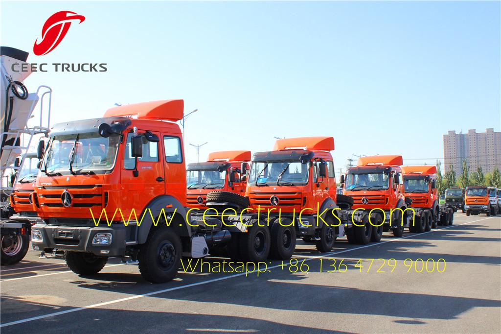 Beiben 2638 RHD tractor trucks for Kenya