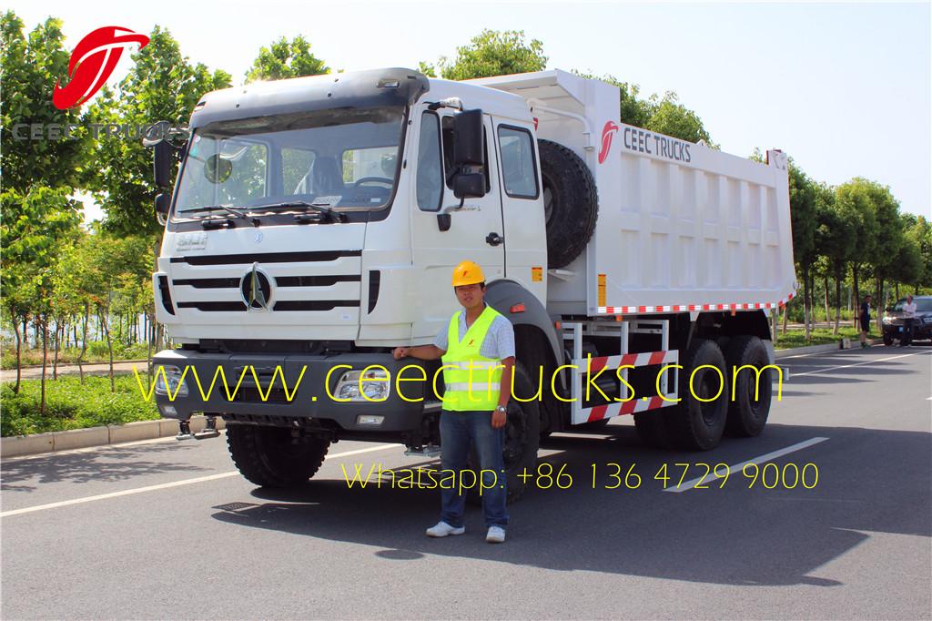 Beiben 10 wheeler dumper trucks