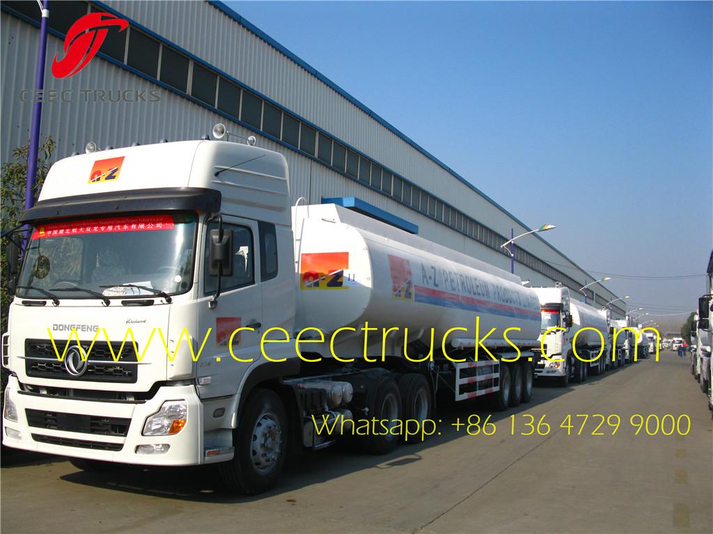 best quality 42 CBM fuel tanker semitrailer for sales