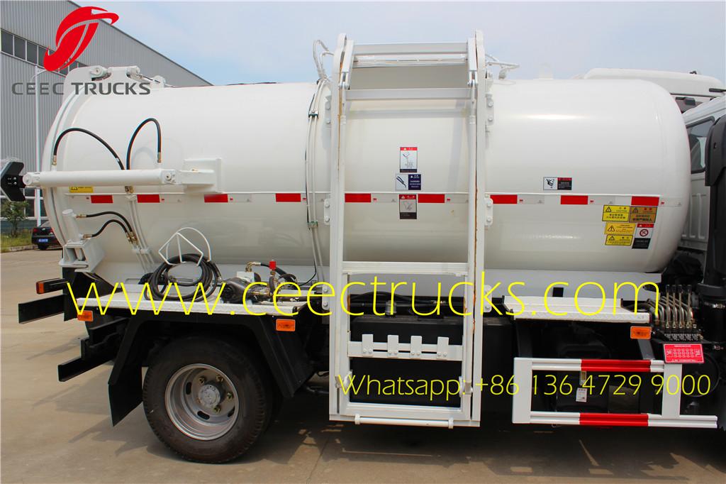 ISUZU 4-5 CBM kitchen garbage trucks price