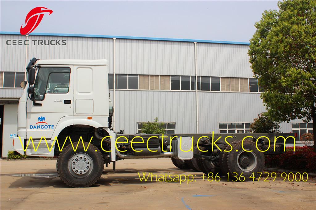 Sinotruk garbage compactor truck 12 CBM capacity export Nigeria