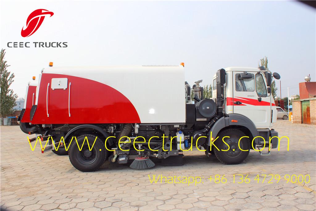 Beiben 8CBM road sweeper trucks supplier