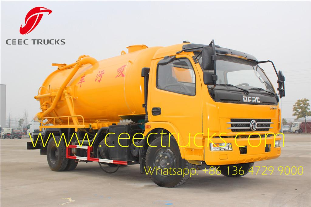 Dongfeng 6CBM vacuum trucks on sale