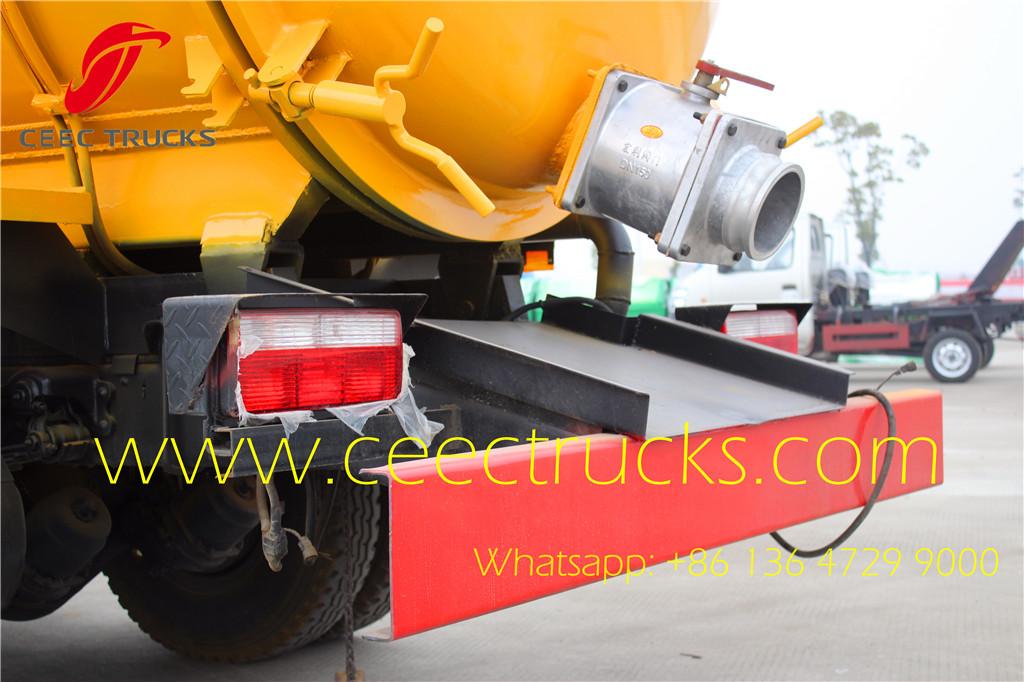 Dongfeng 6CBM vacuum trucks on sale