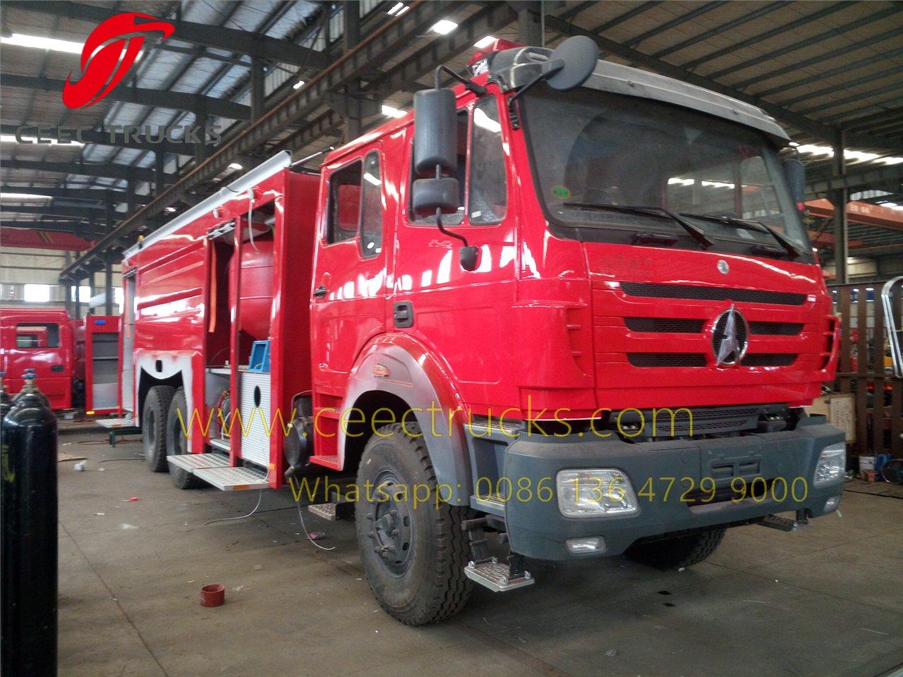 beiben 2542 fire fighting truck