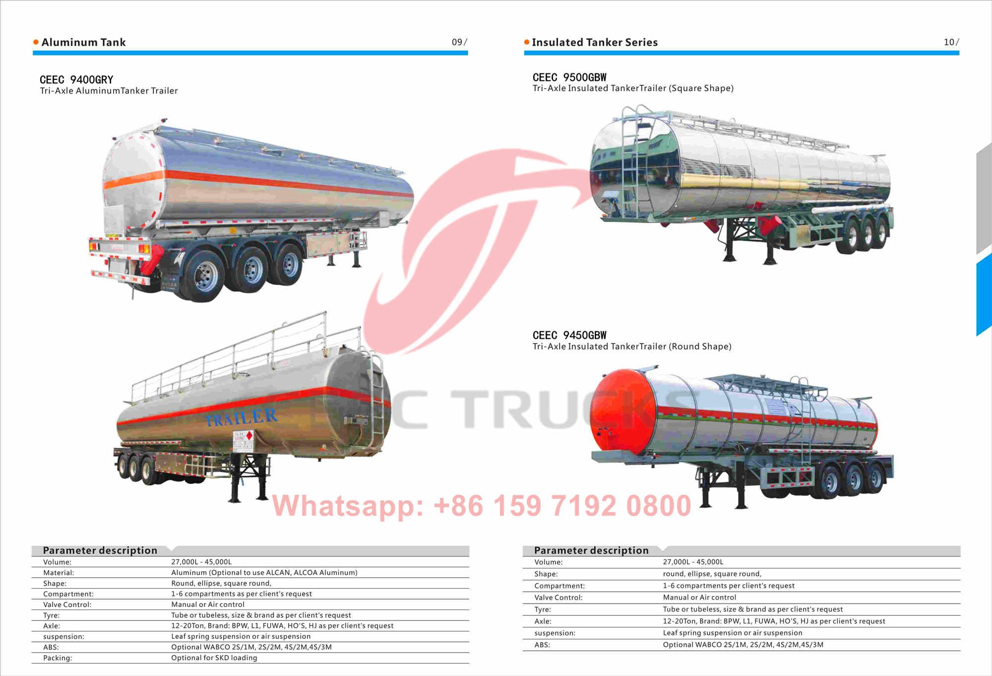 CEEC semitrailer catalogue