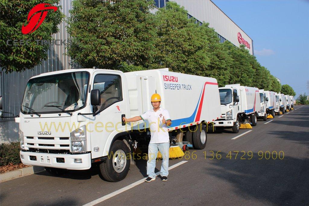 ISUZU road sweeper truck ISUZU road sweeper truck