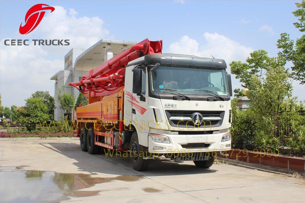 beiben concrete pump truck