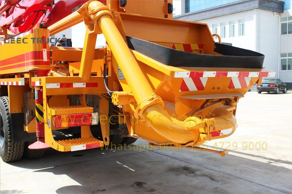 beiben concrete pump truck