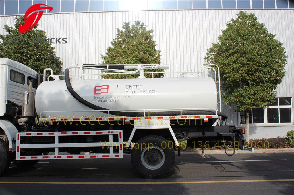 shacman vacuum tanker truck