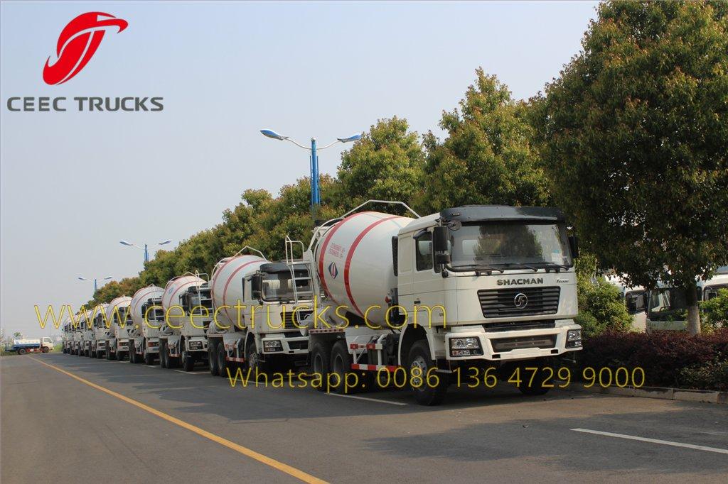 shacman concrete mixer truck