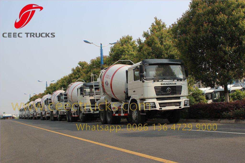 shacman concrete mixer truck