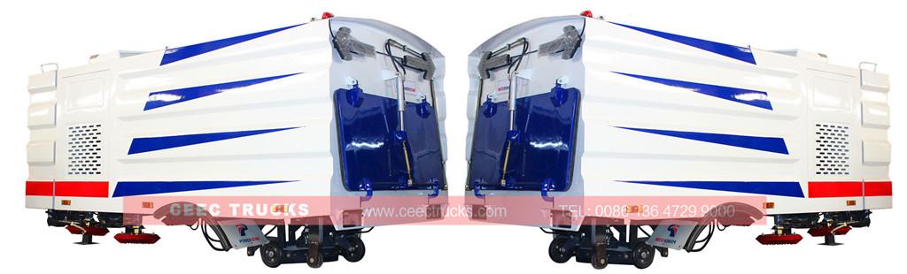 Road sweeper kit 5cbm golden color