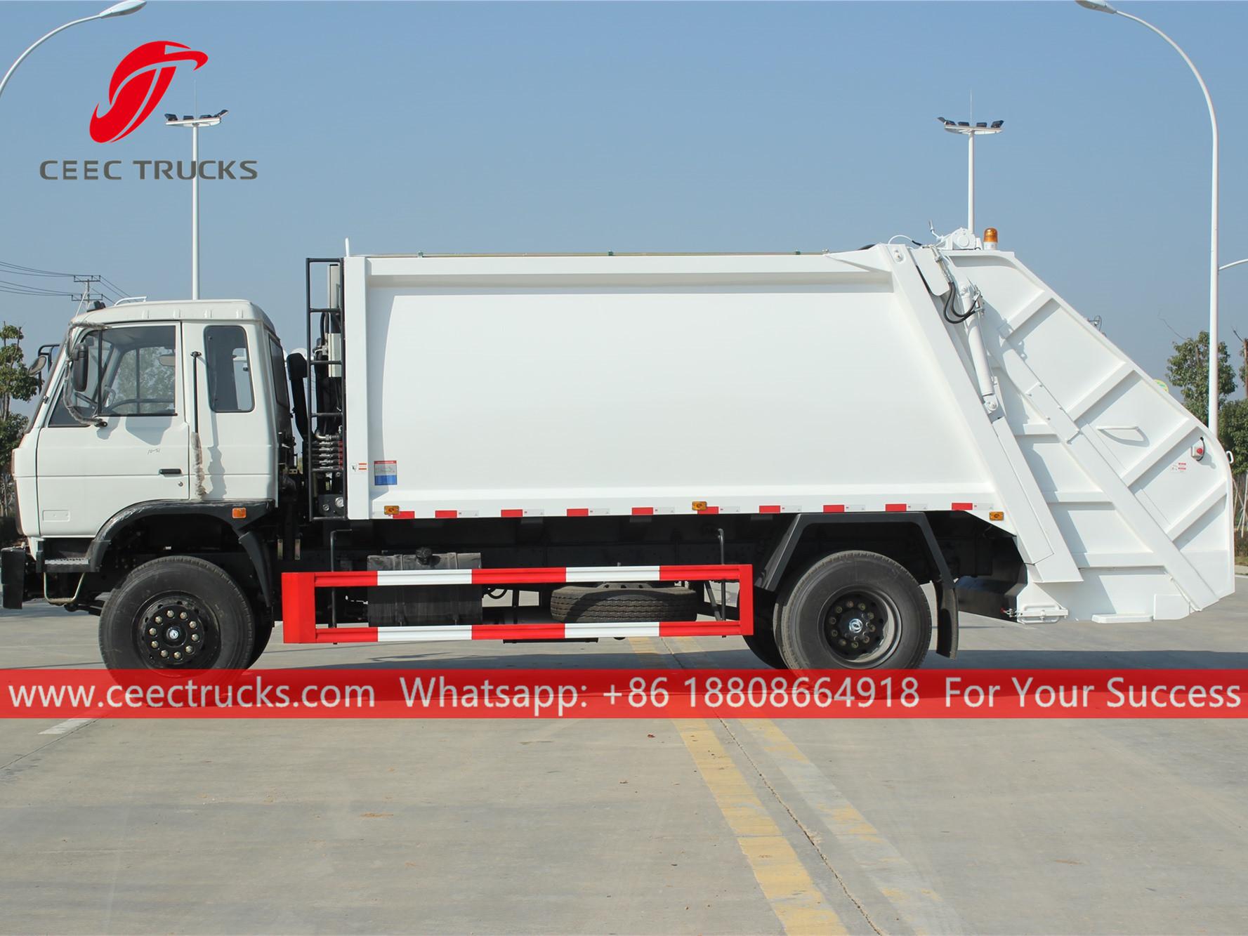 Brand new garbage compressor truck