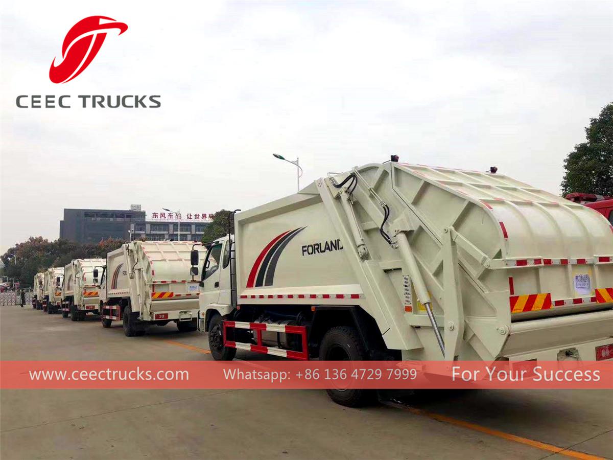 foton garbage compactor truck