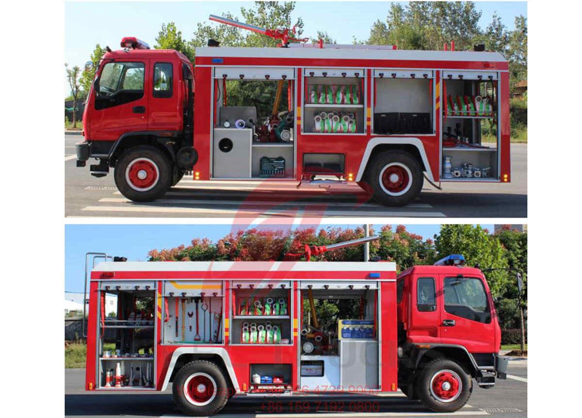 Ameria--ISUZU FVR 5CBM Water & Foam fire fighting truck