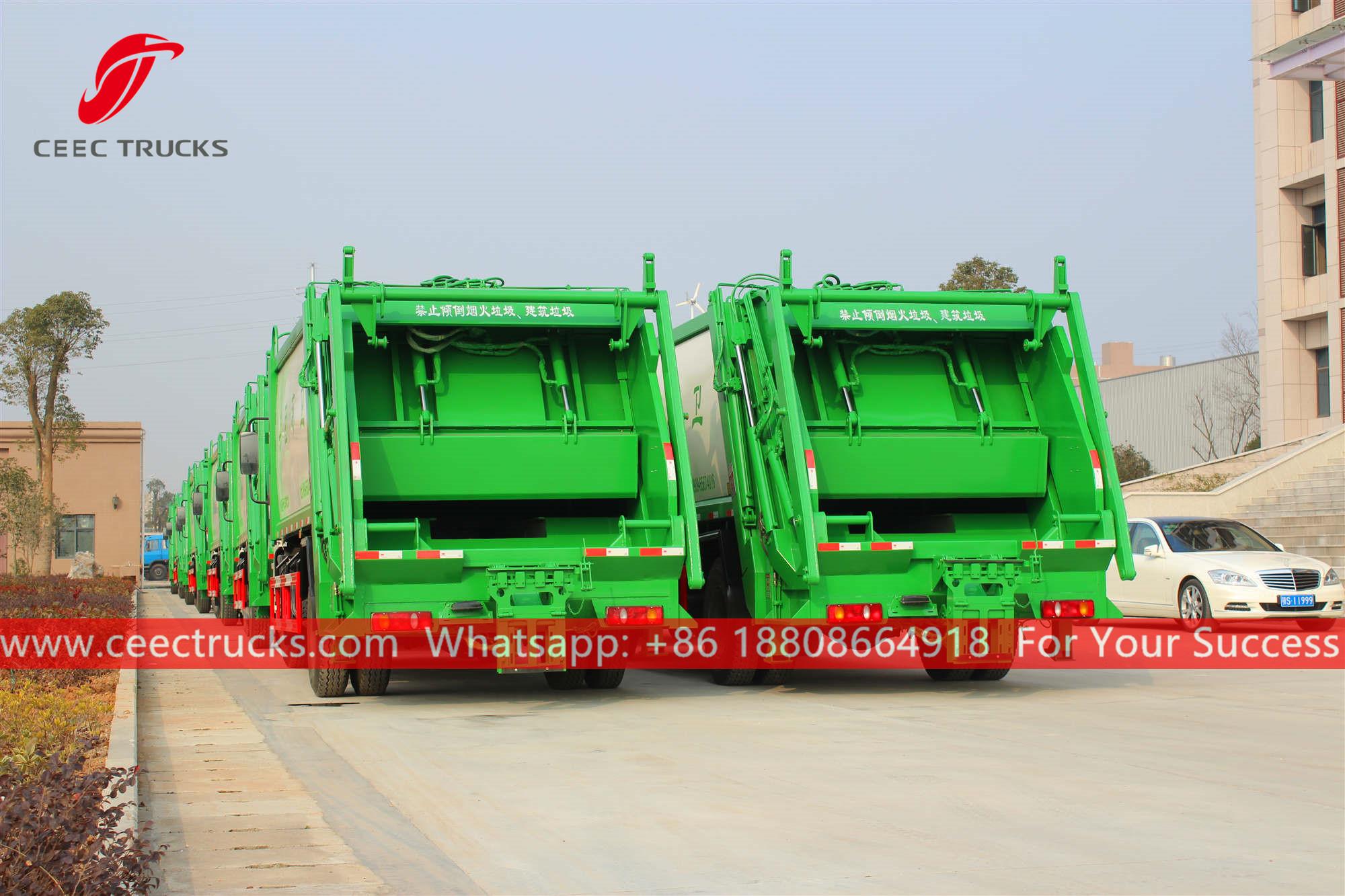 Factory price Garbage compactor trucks