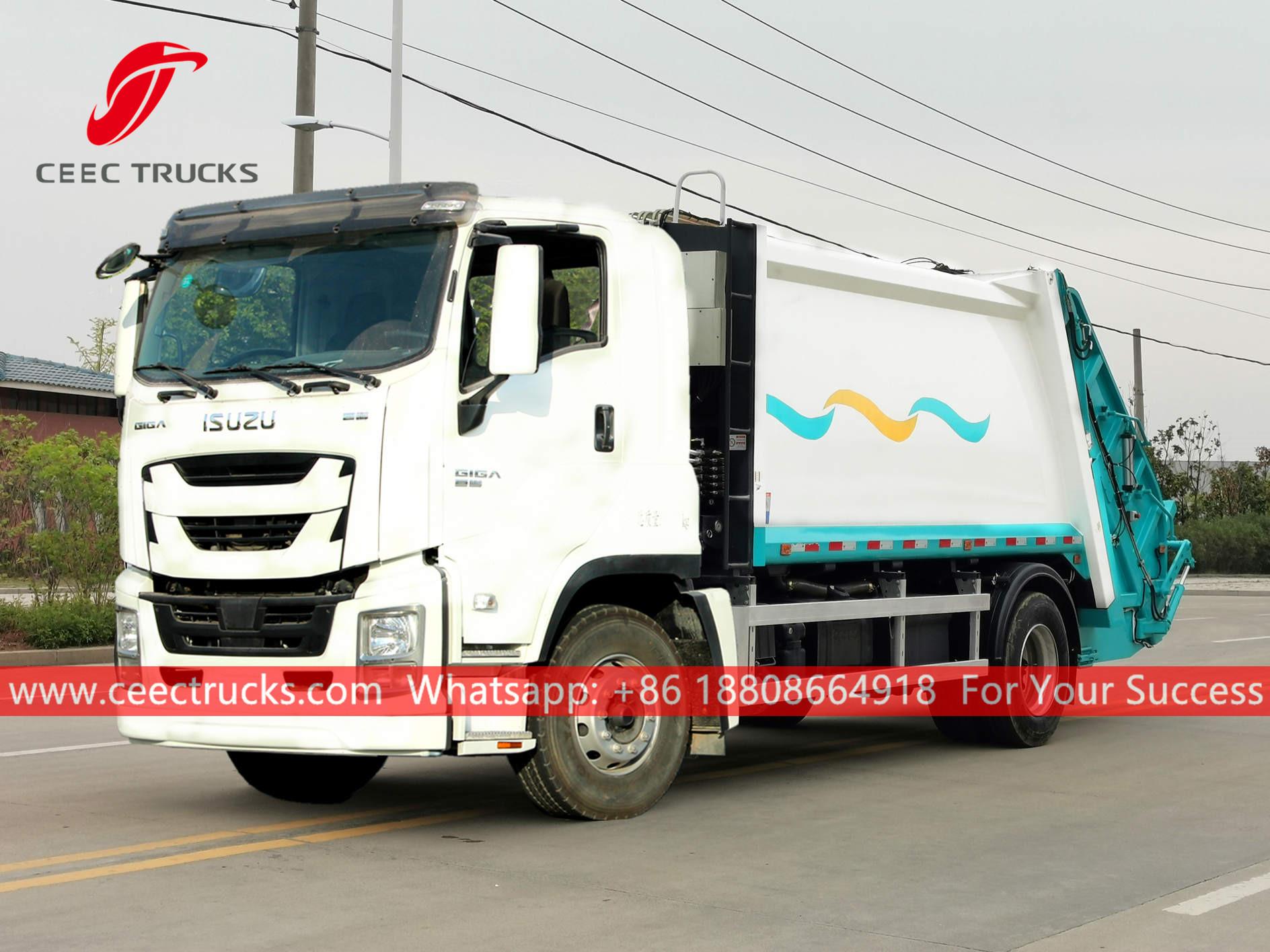 ISUZU Garbage compression truck