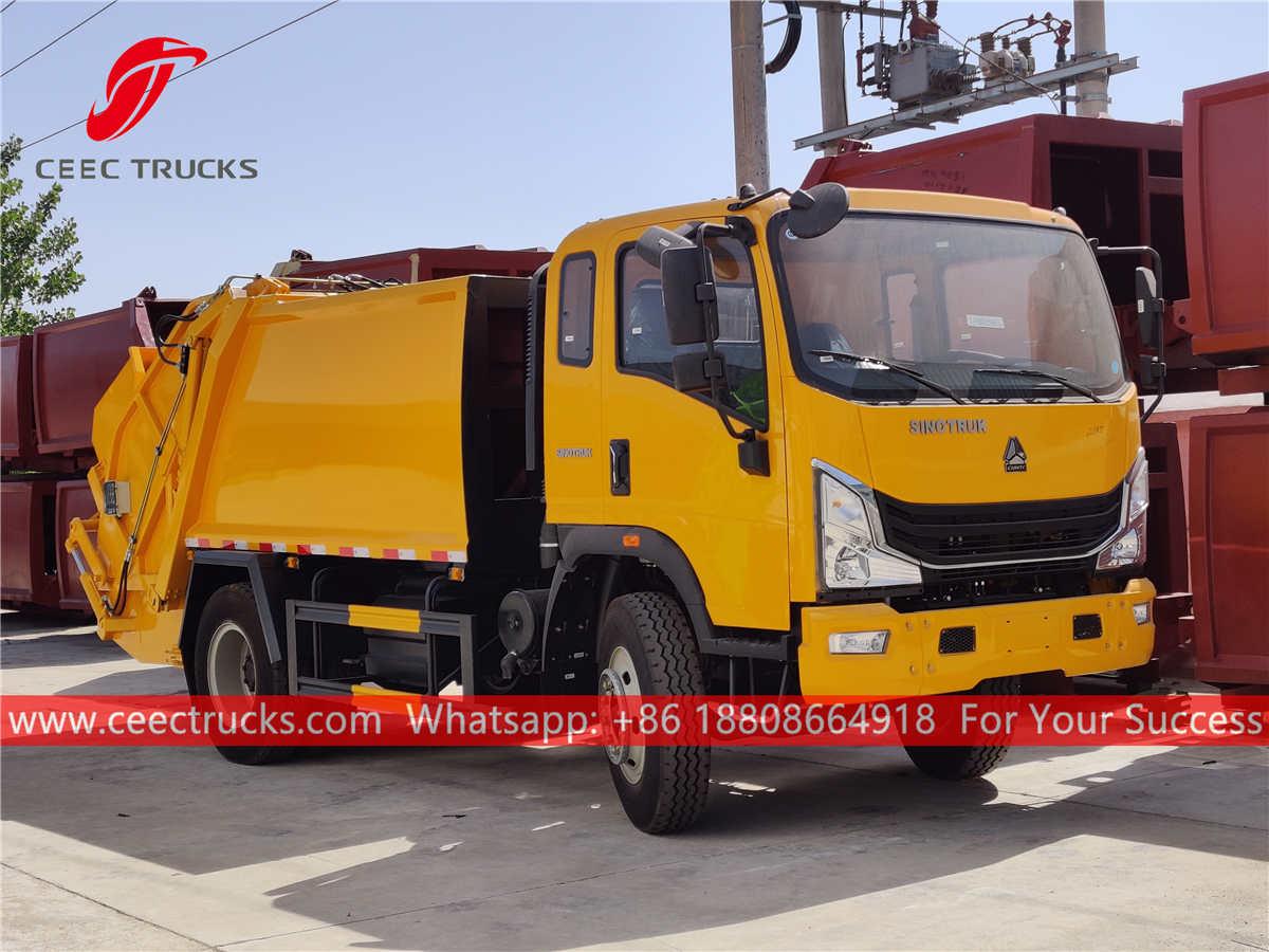 HOWO refuse compactor truck