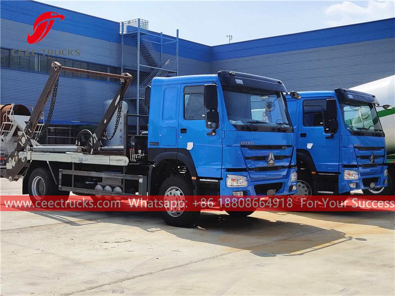 HOWO 6 wheeler RHD skip loader