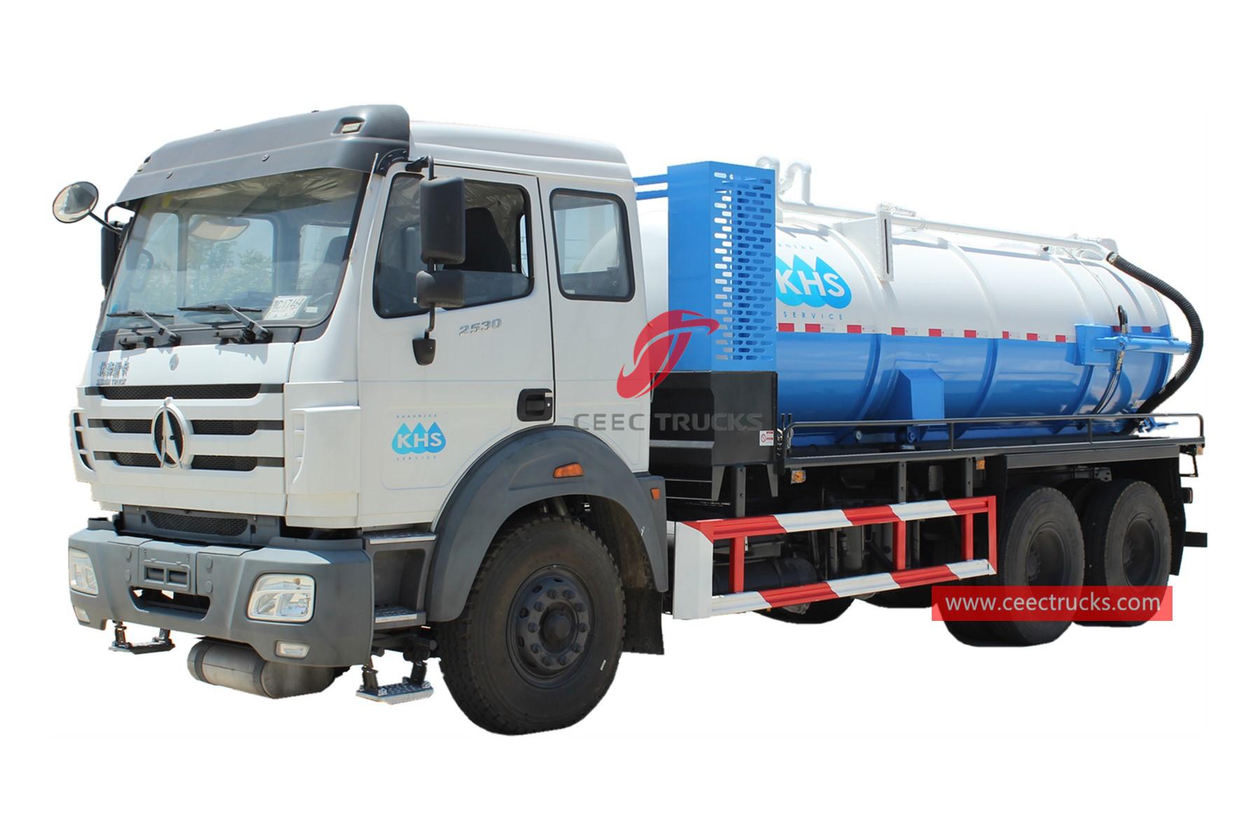 Beiben vacuum truck