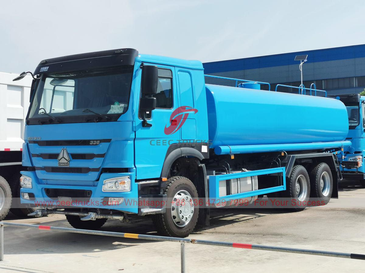 HOWO water sprinkler truck for sale