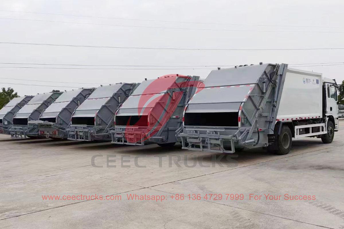 High quality Shacman 6 wheels waste compression trucks High quality Shacman 6 wheels waste compression trucks