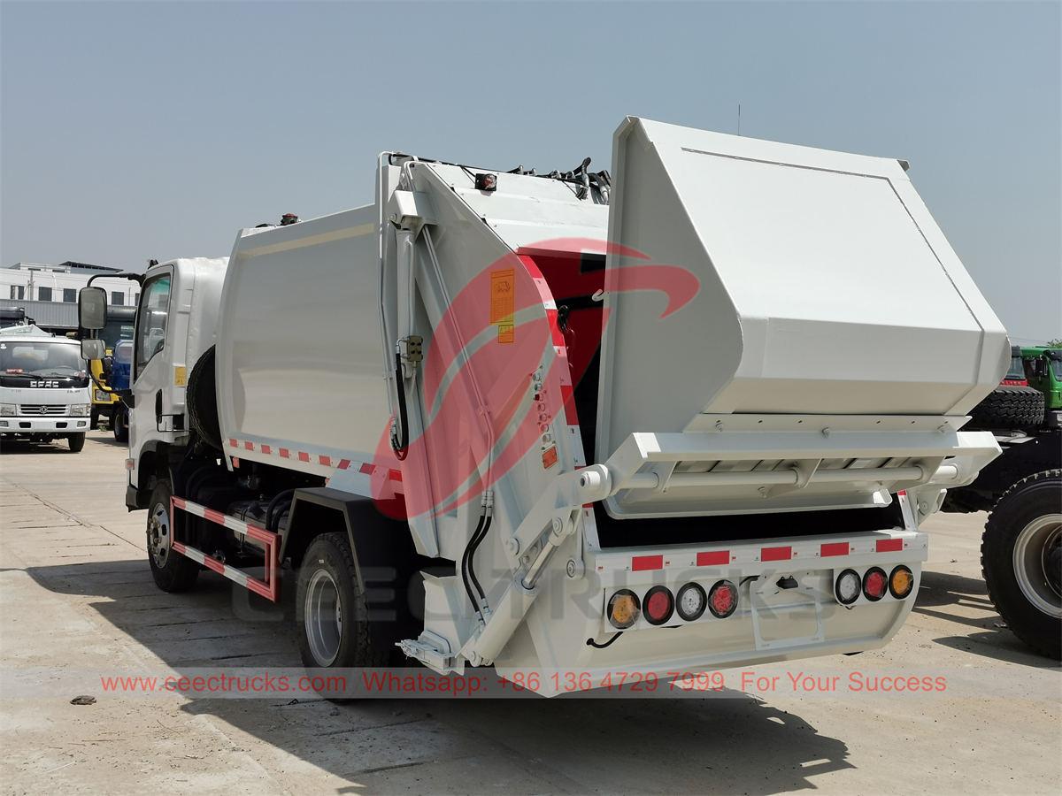 Brand new Shacman 5 CBM rear loader exported Laos