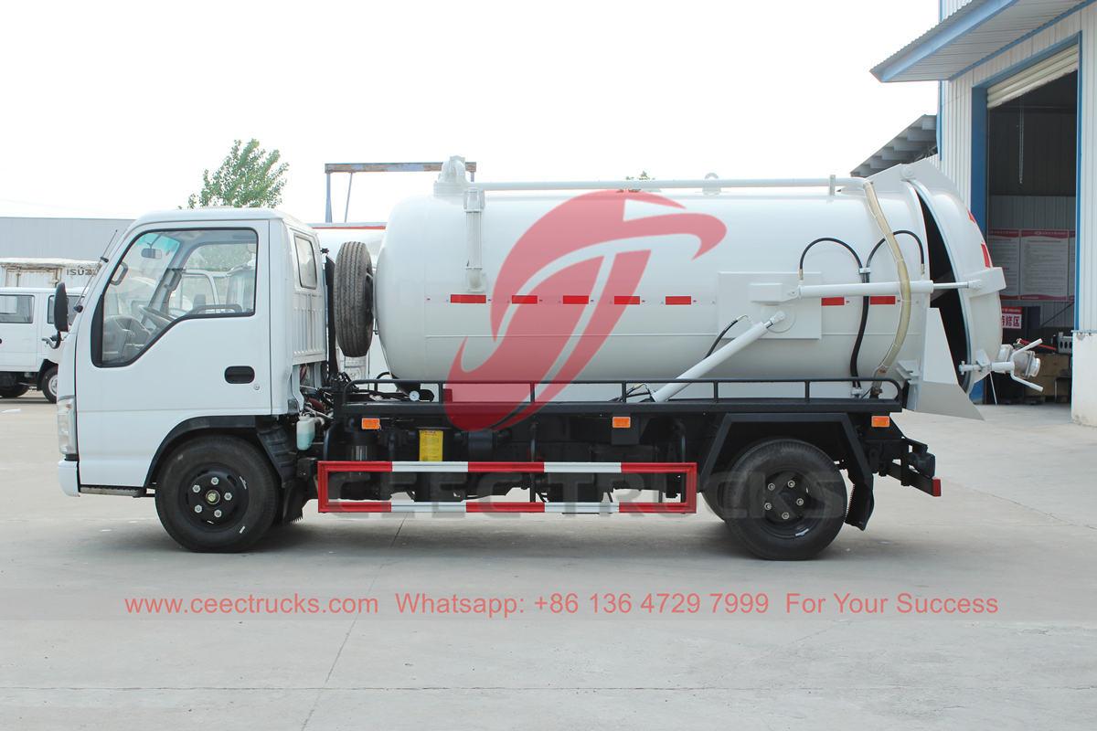 Factory price ISUZU vacuum truck for sale