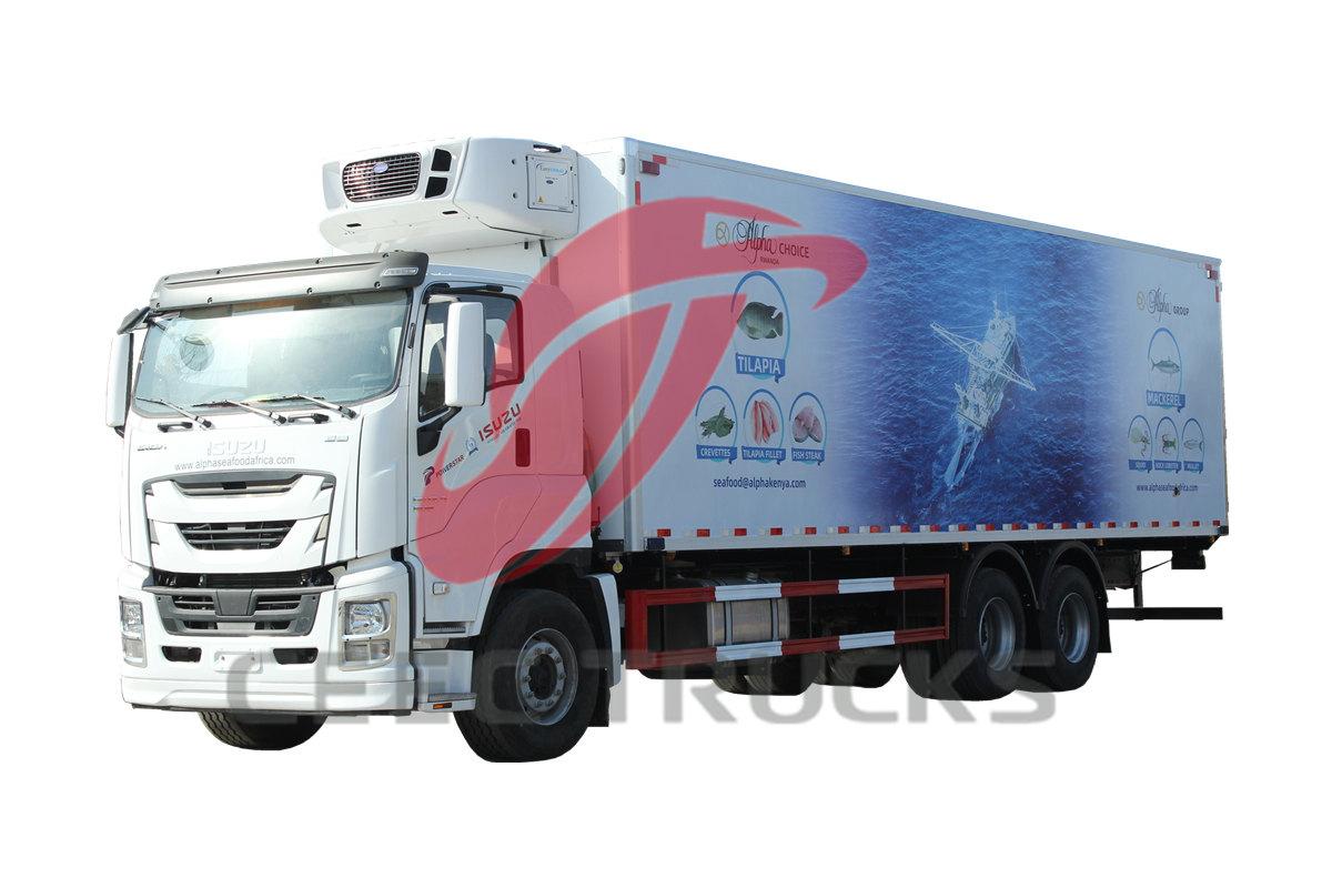 ISUZU GIGA 10 wheeler freezer van