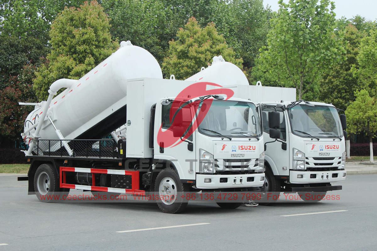 China professional vacuum tank truck manufacturer