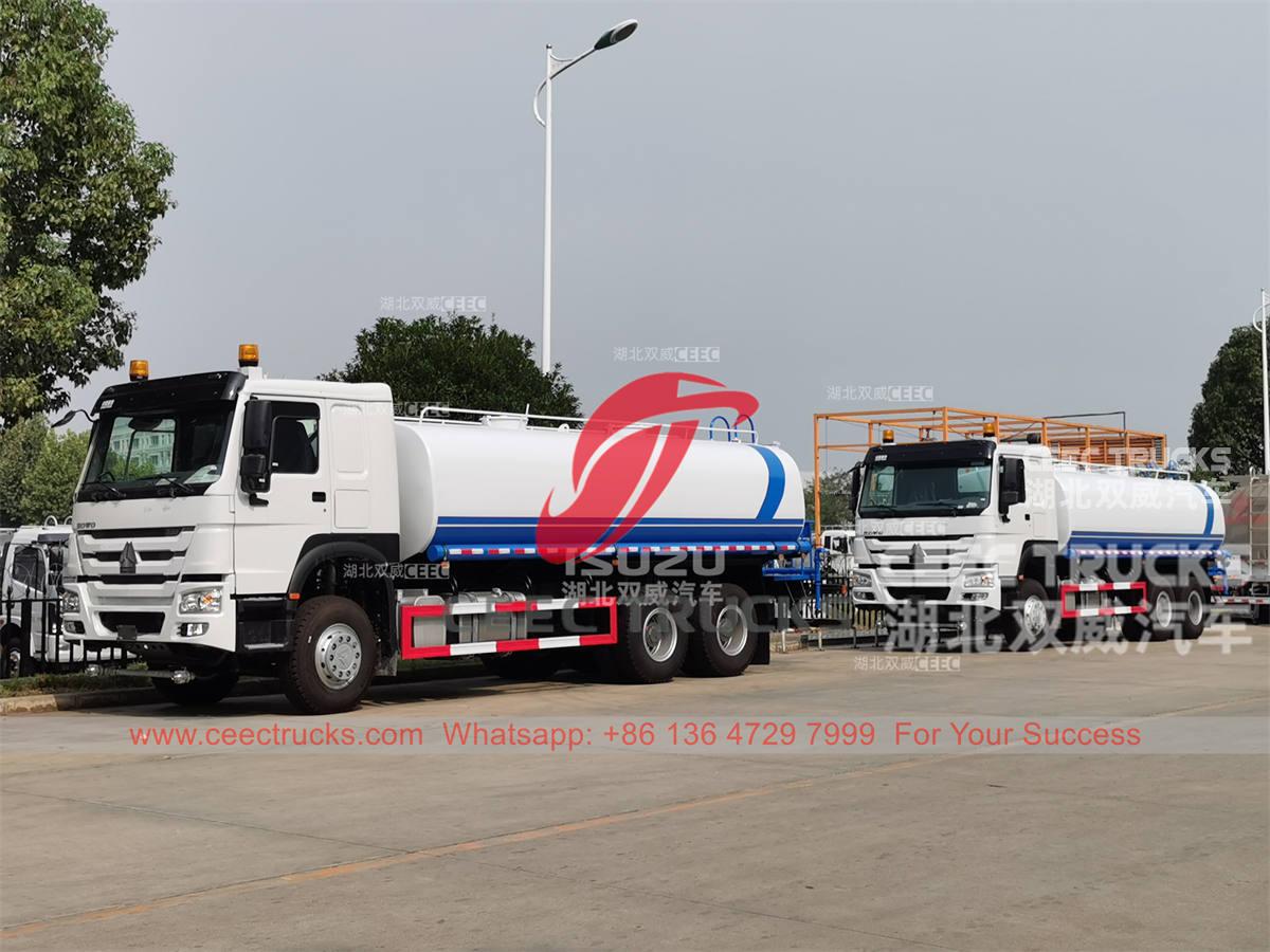 HOWO 6Ã—4 LHD water transport trucks at promotional price