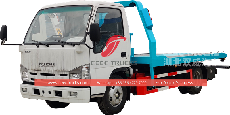 ISUZU 100P recovery wrecker truck 