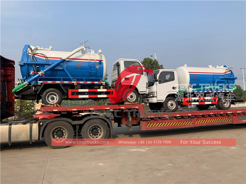 vacuum tanker truck