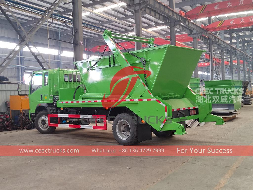 HOWO 4Ã—2 RHD roll-off skip loader at promotional price