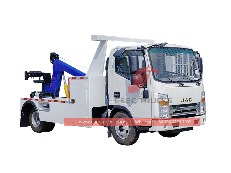 JAC Light duty wrecker towing truck