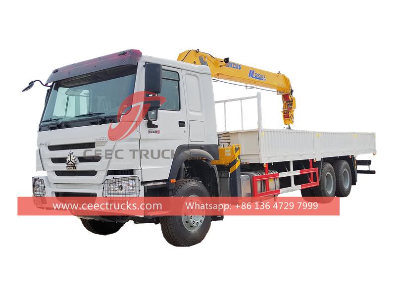 Howo 8tons crane truck