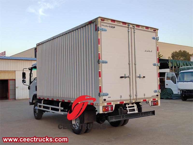 Isuzu KV100 dry freight cargo truck Isuzu KV100 dry freight cargo truck