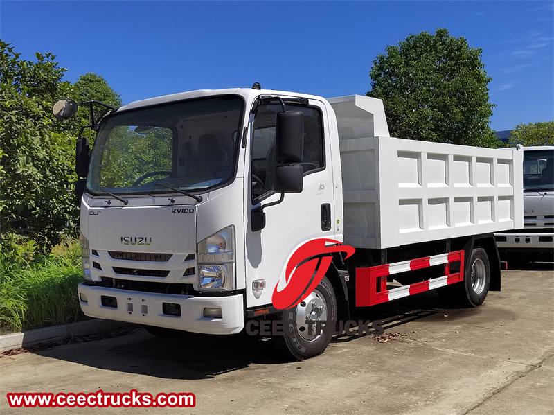 Isuzu KV100 sand delivery dump truck Isuzu KV100 sand delivery dump truck
