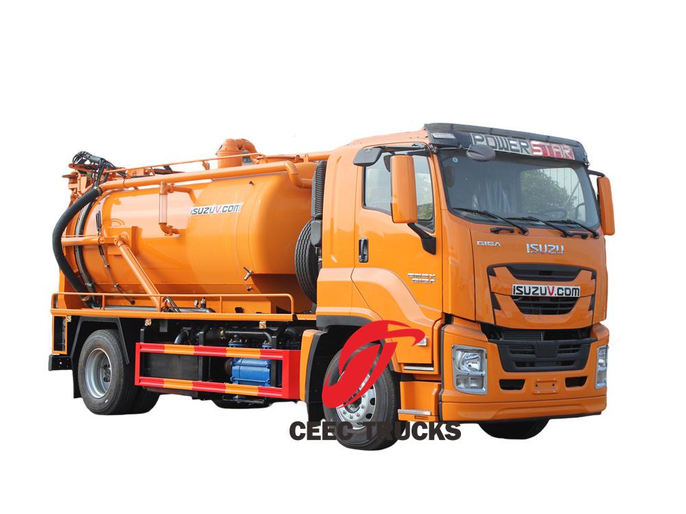Isuzu VC61 Hydro Jetting Drain Cleaning truck Isuzu VC61 Hydro Jetting Drain Cleaning truck