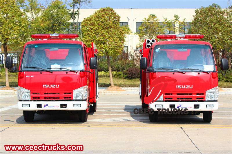 Isuzu 100P 2tons fire tender