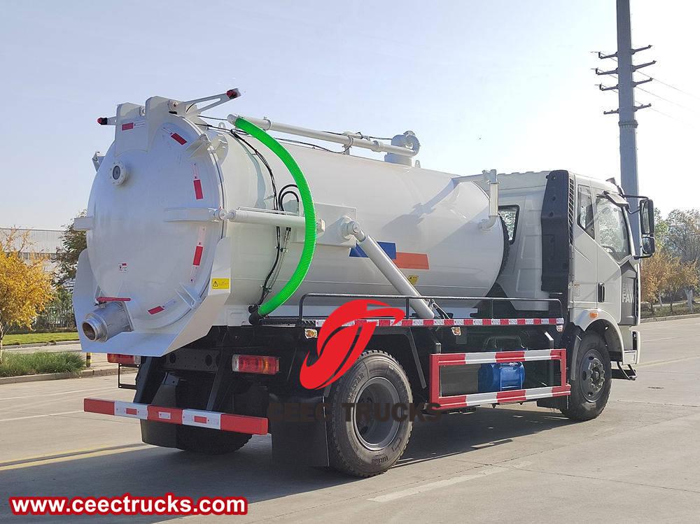 FAW septic suction truck