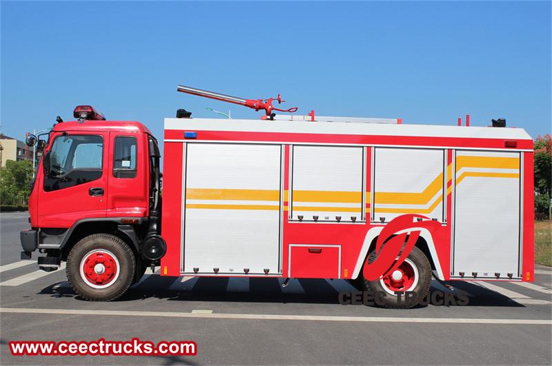 Isuzu FVR foam fire engine Isuzu FVR foam fire engine