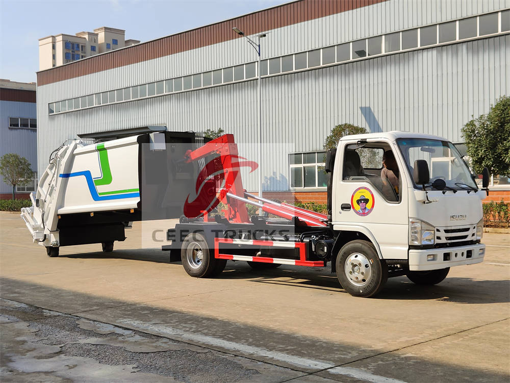 Isuzu rear loader