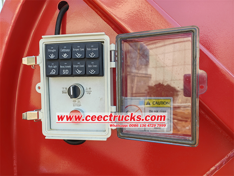 Rear electronic control box