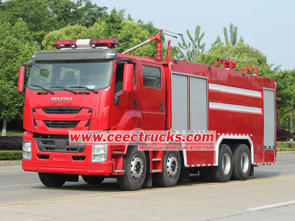 ISUZU GIGA 12 wheeler fire engine