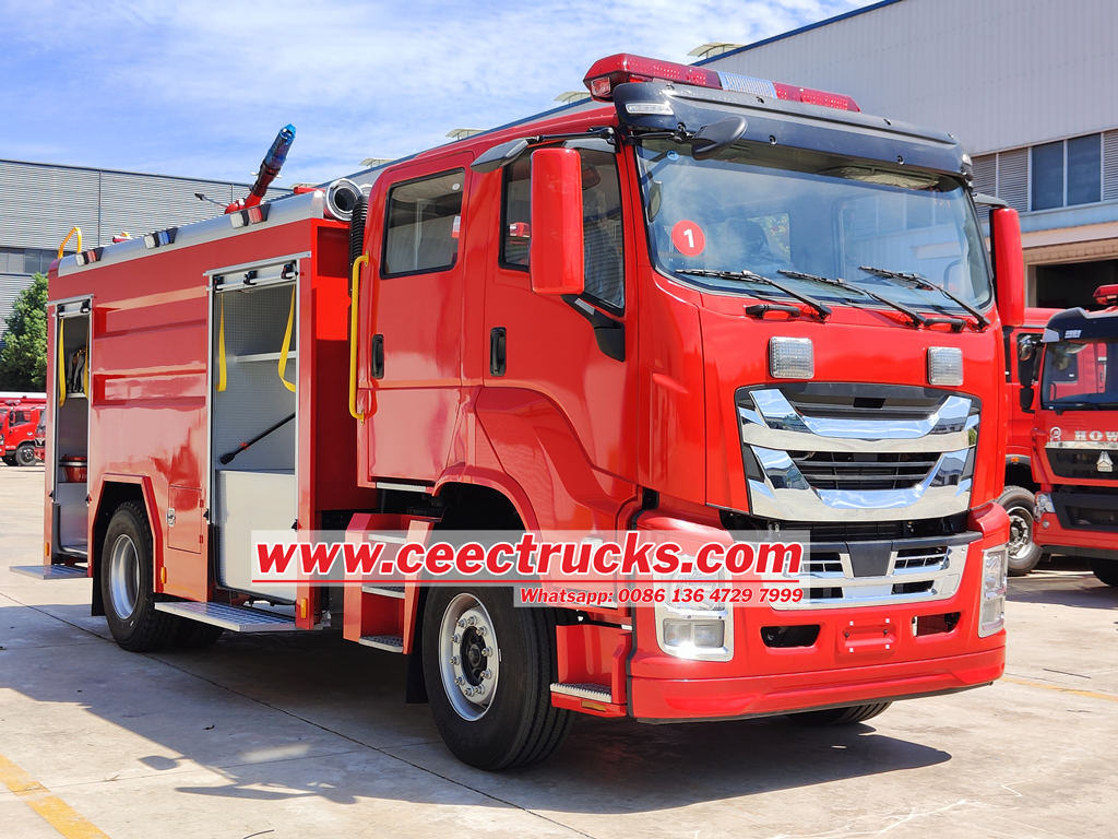 ISUZU GIGA fire truck for sale