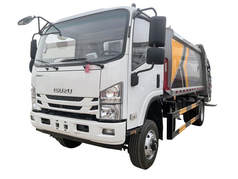 ISUZU NPR off-road garbage compactor truck