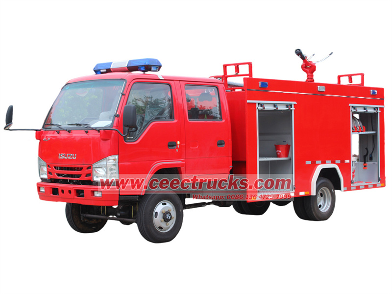 Isuzu mini ELF offroad fire department truck Isuzu mini ELF offroad fire department truck